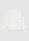 Jo Printed Pullover - Dinosaur