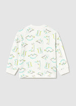 Jo Printed Pullover - Dinosaur