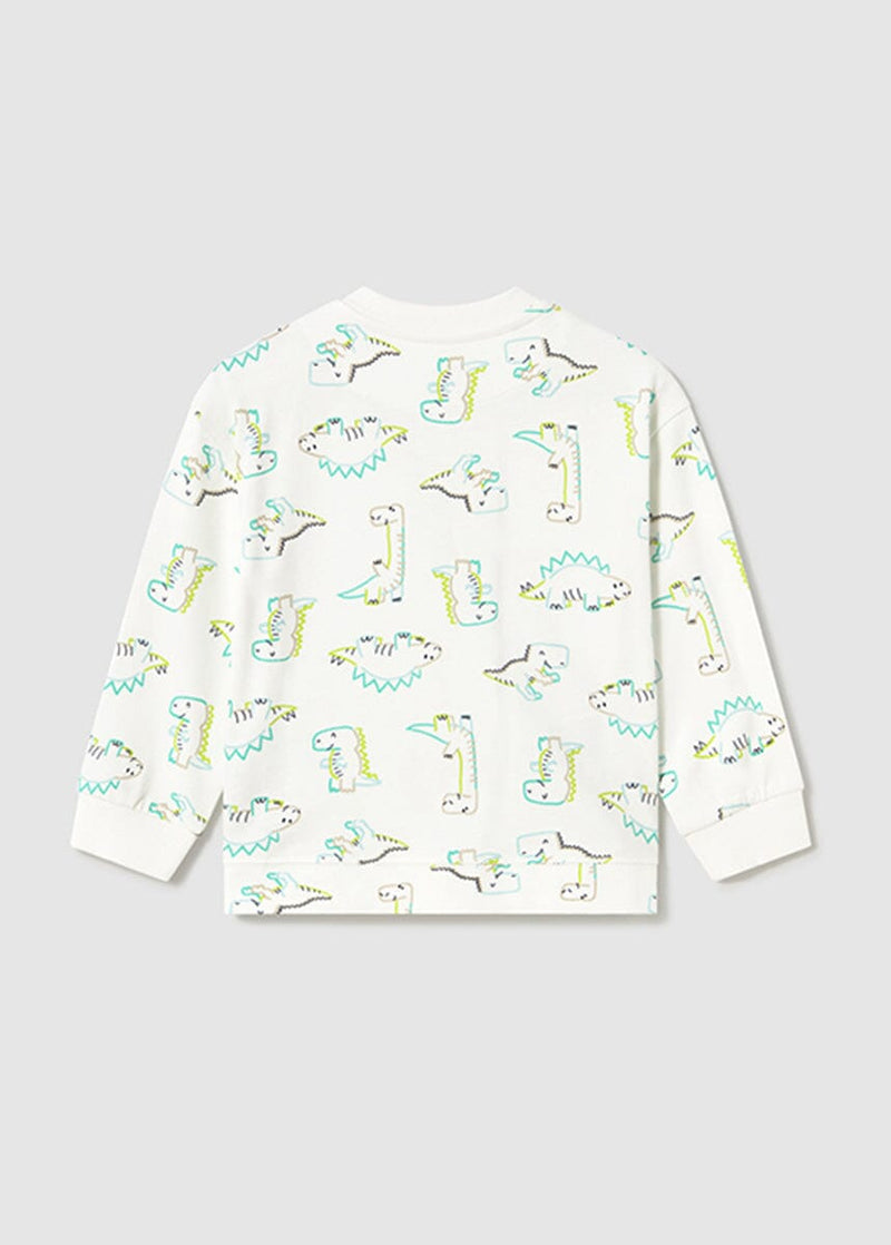 Jo Printed Pullover - Dinosaur