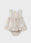 Morgan Dress & Bloomer Set - Stripes