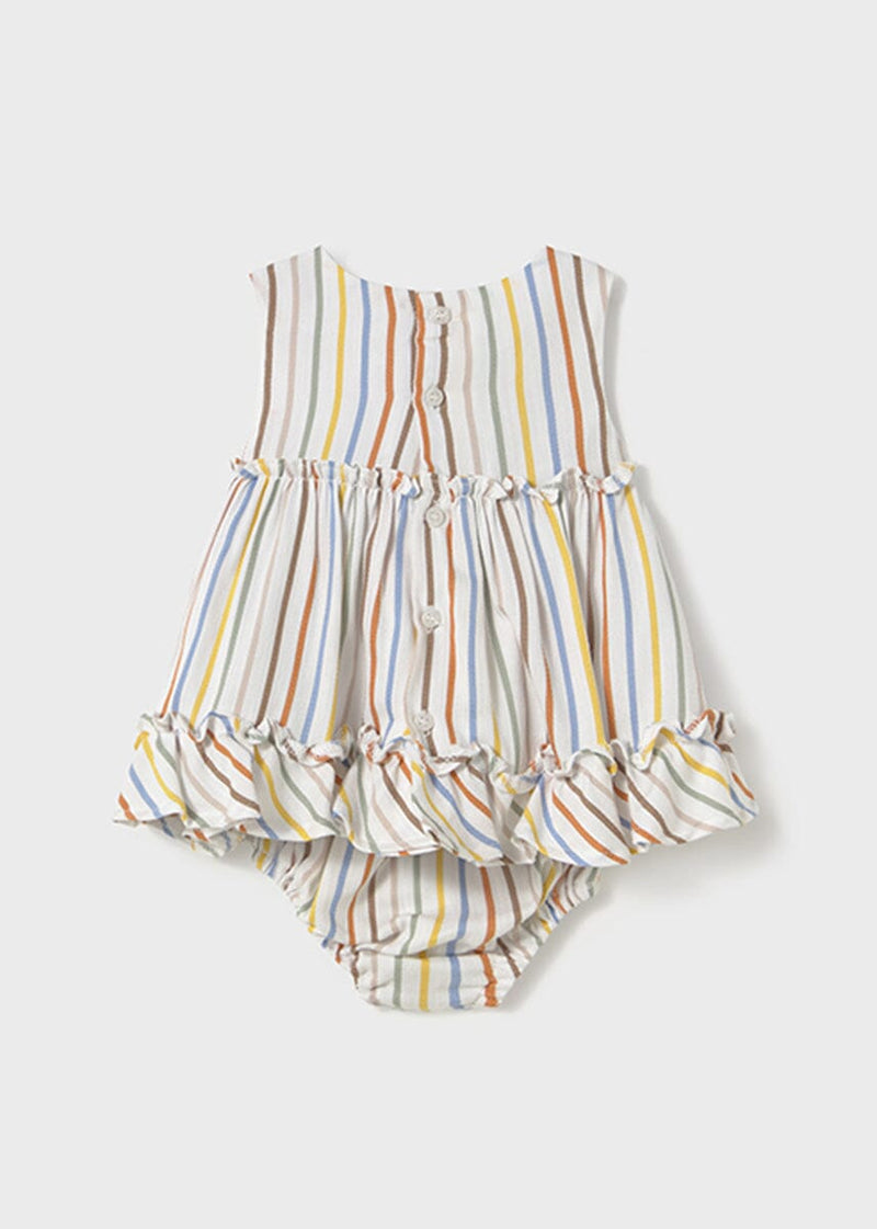 Morgan Dress & Bloomer Set - Stripes