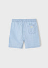 Benny Denim Bermuda Shorts - Stripes