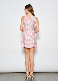 Collins Fish Mini Dress - Pink