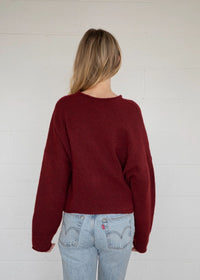 Piper Cardigan - Wine