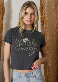 Zaria Top - Charcoal