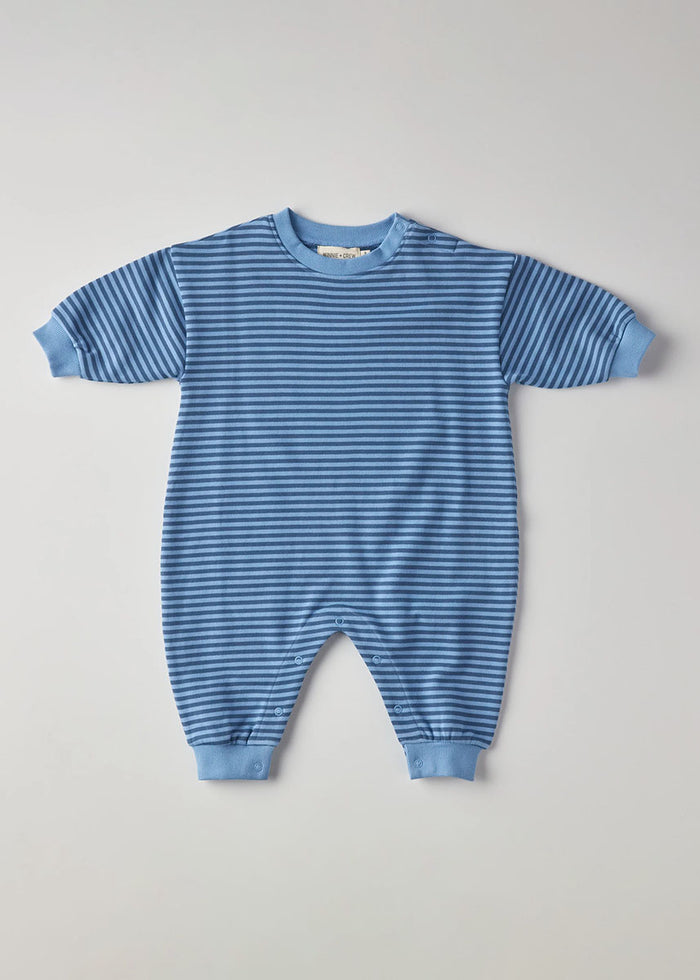 Marlowe Jumpsuit - Bel Air Blue Stripe