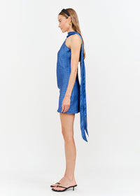 Penny Mini Dress - Blue