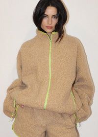 Olivia Zip Jacket - Butter