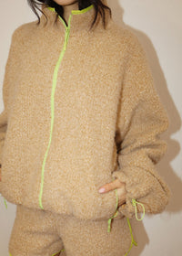Olivia Zip Jacket - Butter