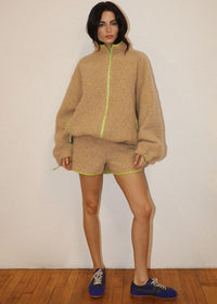 Olivia Zip Jacket - Butter