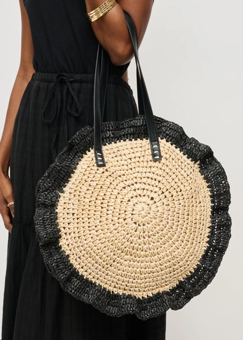 Indy Tote - Natural Black