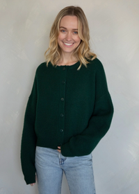 Alyssa Cardigan - Forest Green