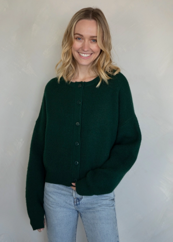 Alyssa Cardigan - Forest Green