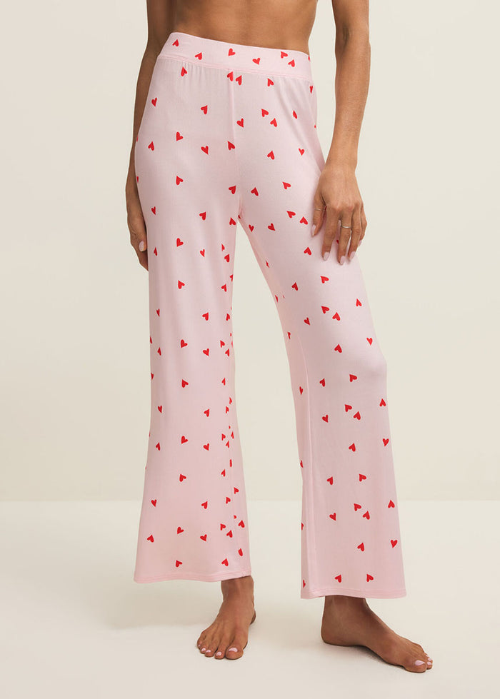 Luxe Heart Pant - Pink Marshmallow