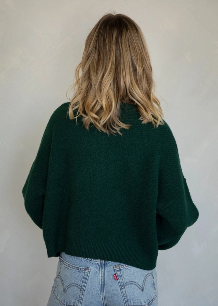 Alyssa Cardigan - Forest Green