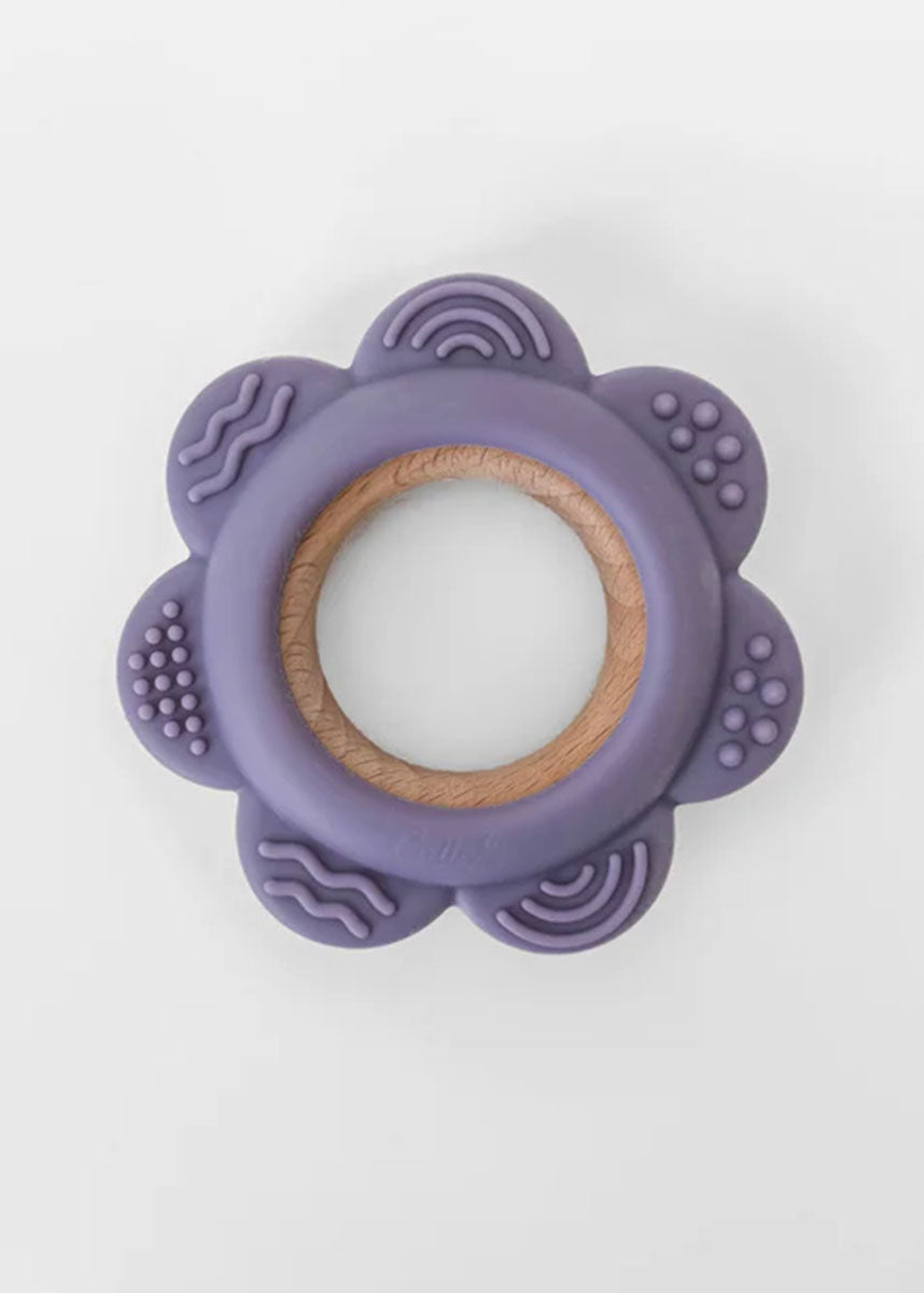 Garden Party Flower Teether - Berry Bliss