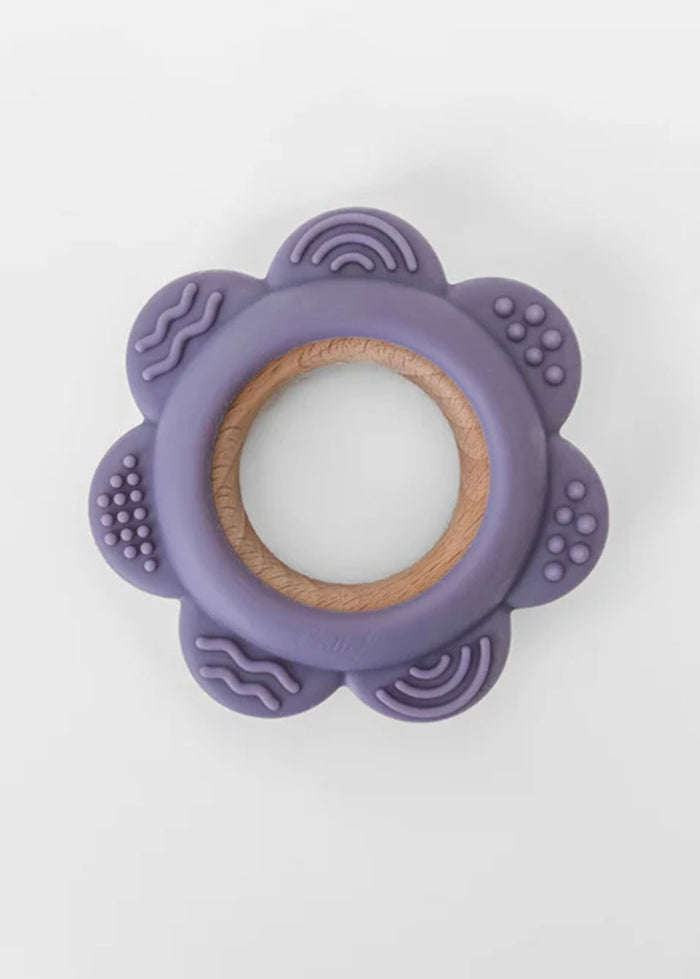 Garden Party Flower Teether - Berry Bliss