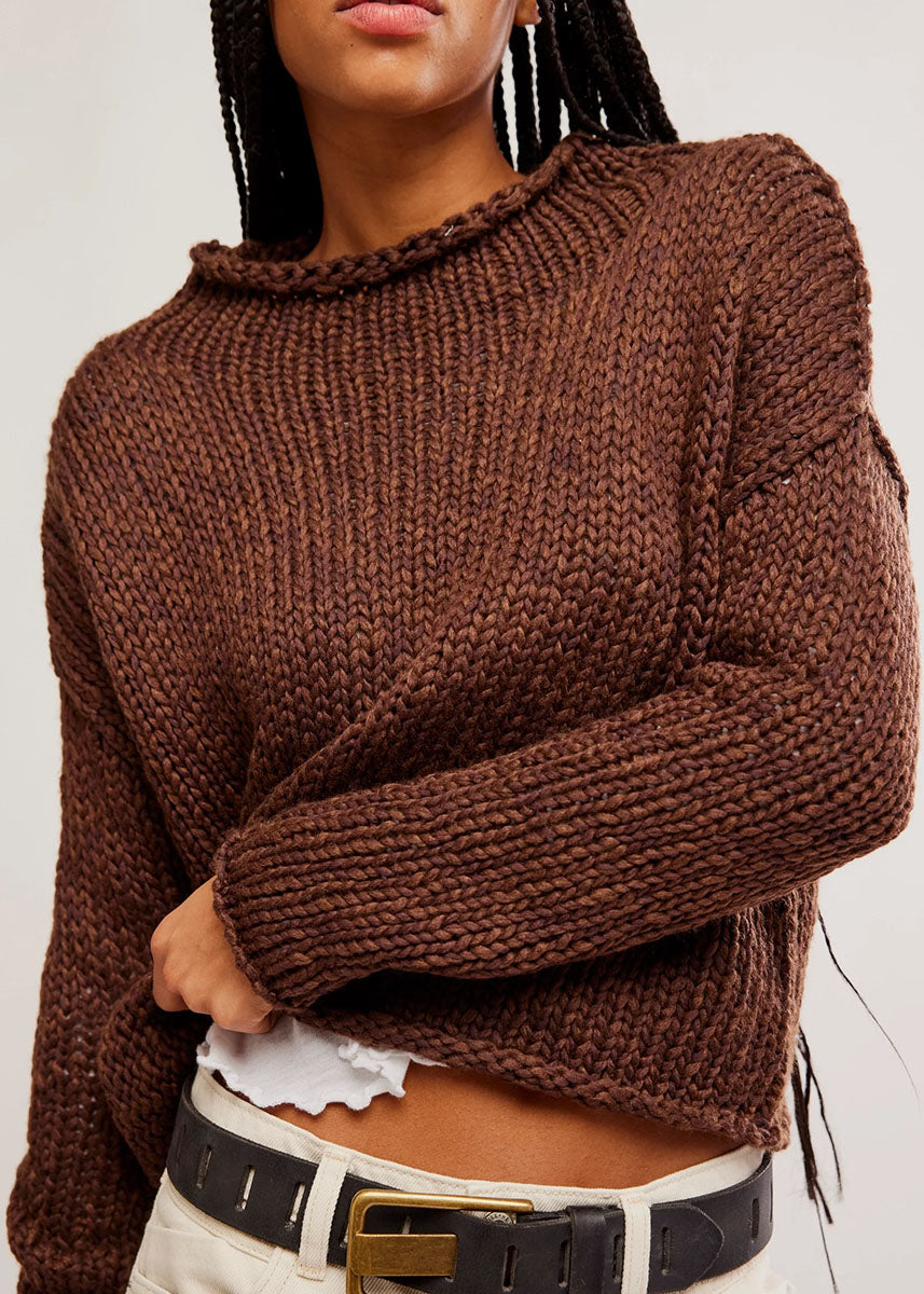Opal Sweater - Chicory Coffee
