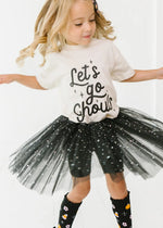 Let's Go Ghouls Kids Tee - Black