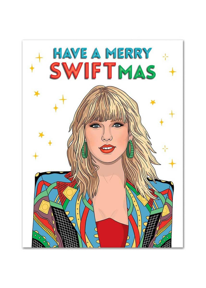 Taylor Merry Swift-Mas Card