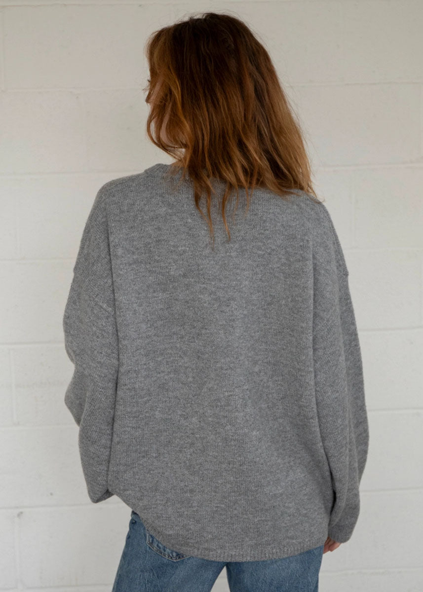 Juniper Cardigan - Heather Grey