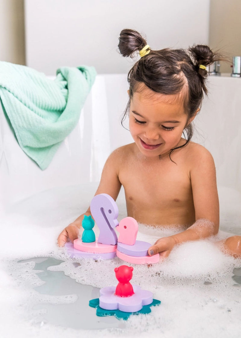Quut Puzzle Friends Bath Toys - Fairy Pond