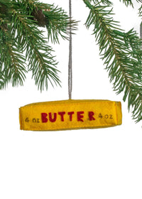 Butter Felt Ornament