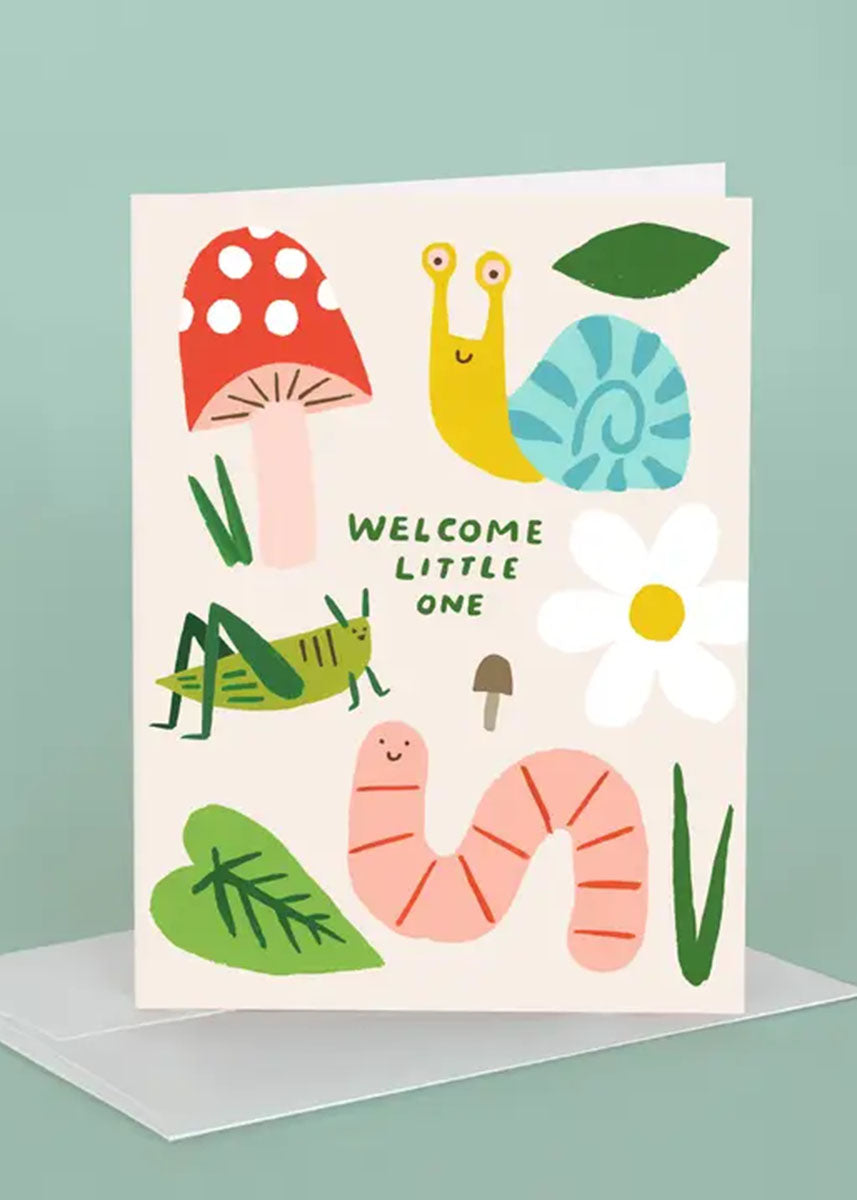Welcome Little One Baby Card