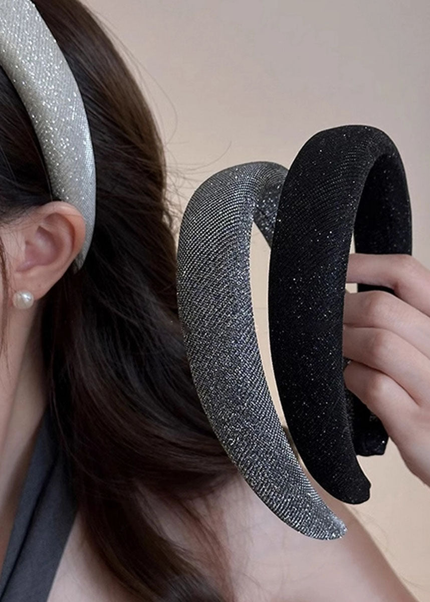 Sparkle Headband - Dark Grey