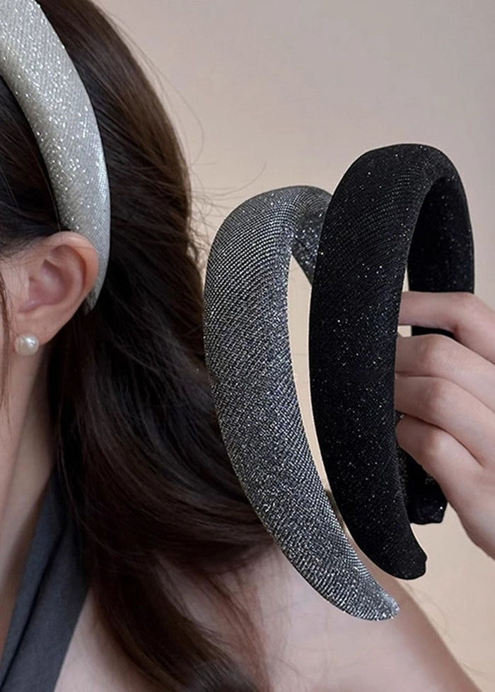 Sparkle Headband - Dark Grey