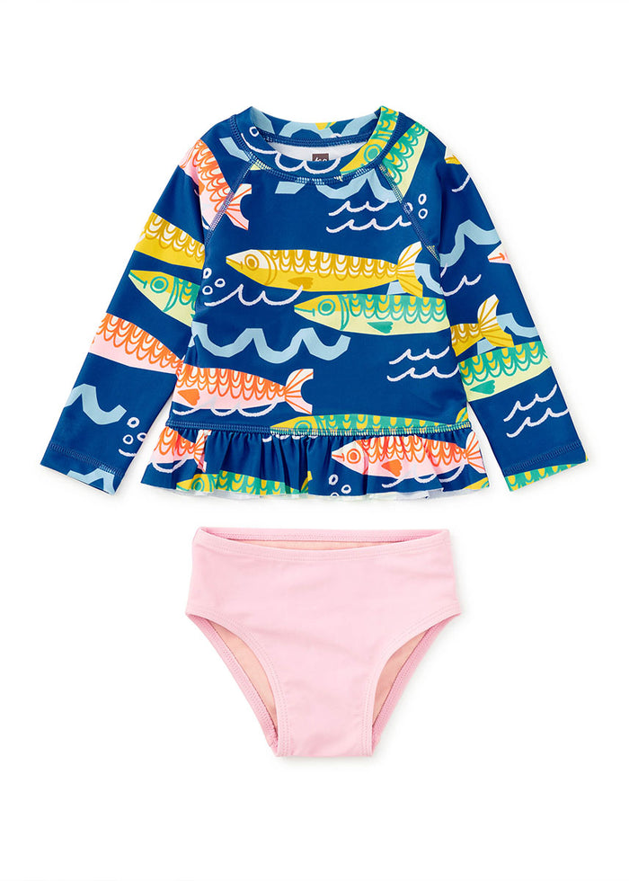Rash Guard Baby Swim Set - Sardinas Del Mar
