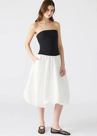 Oliver Bubble Midi Dress - Antique