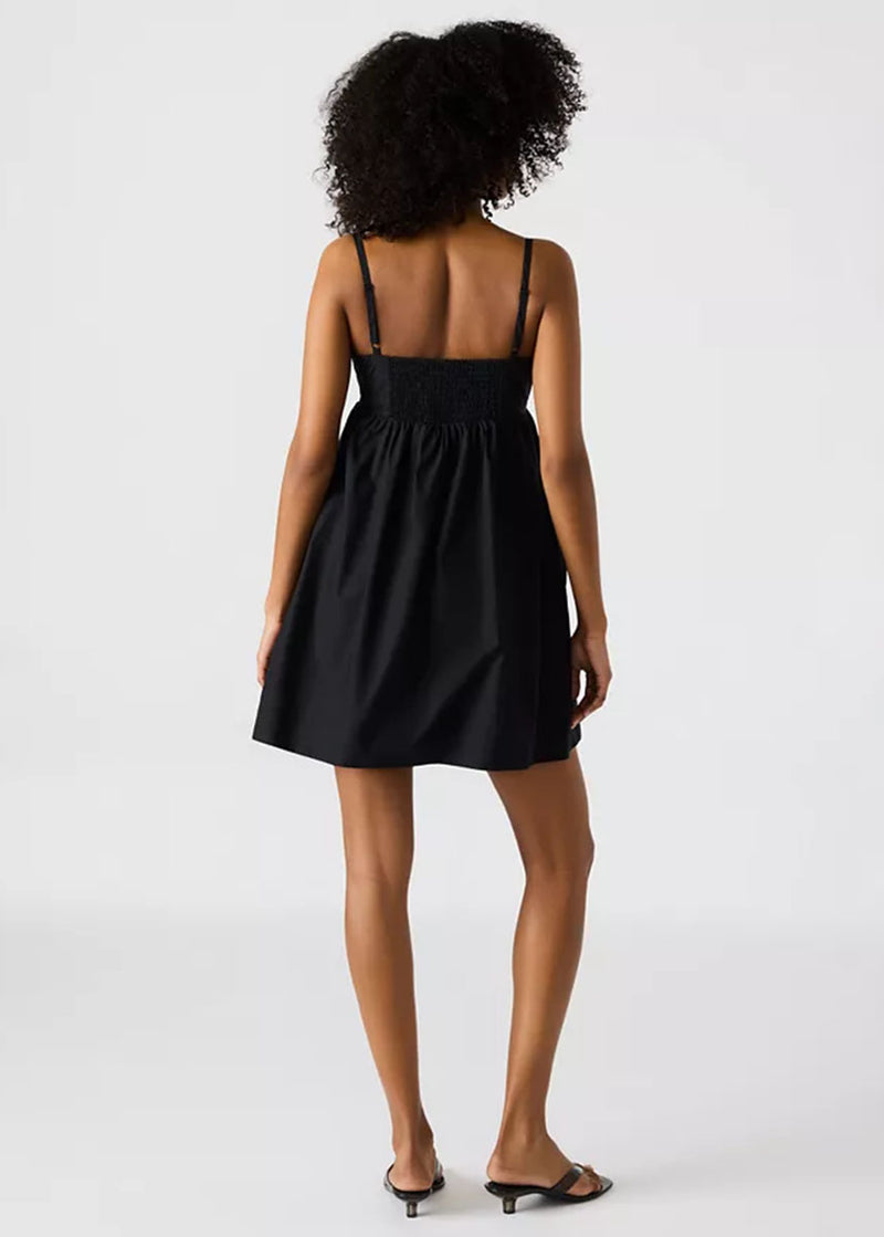 Meadow Mini Dress - Black