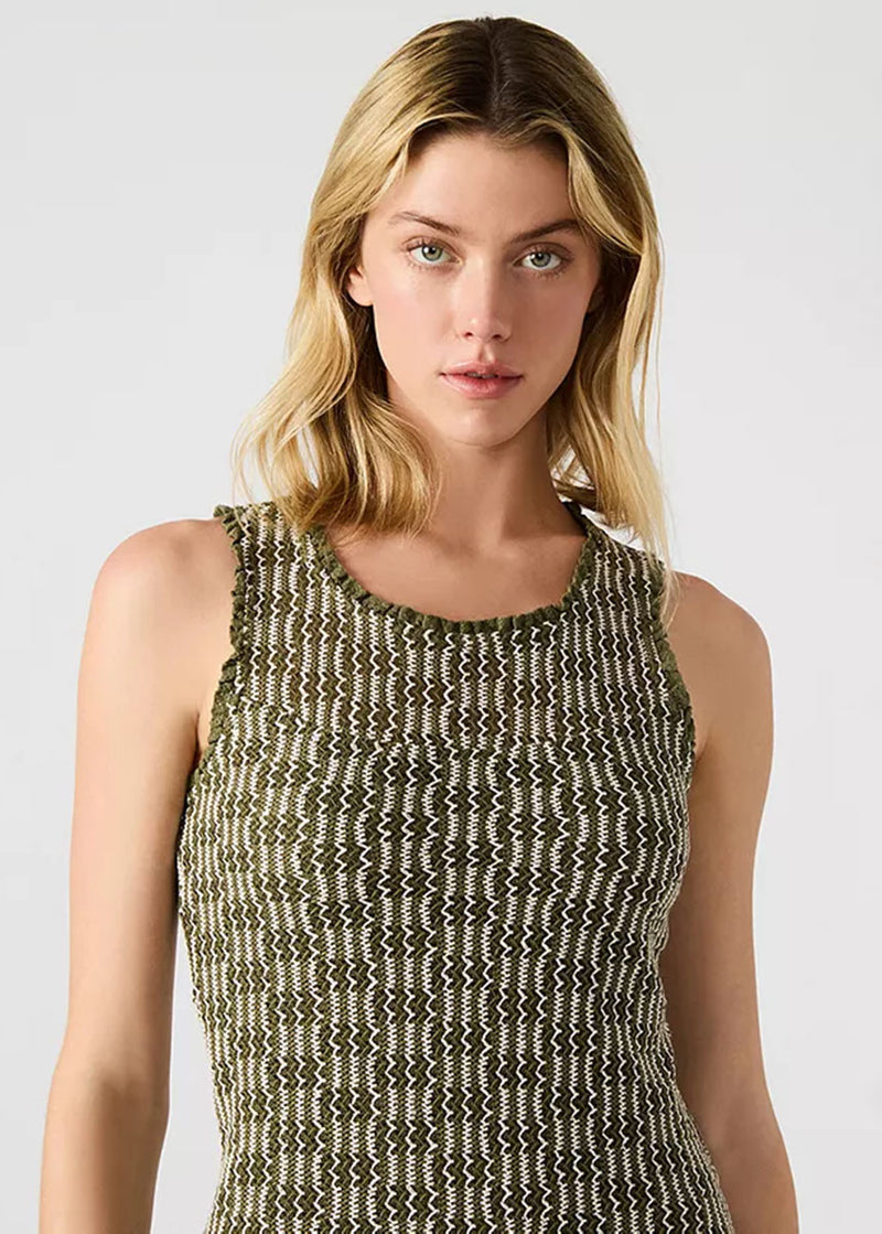 Nyssa Dress - Burnt Olive
