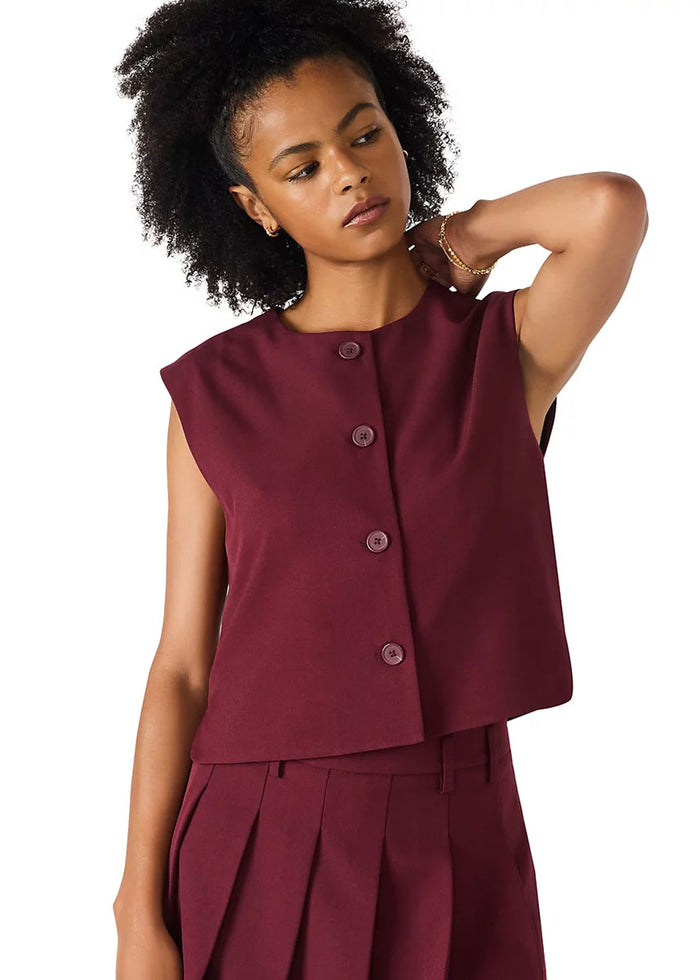 Alessa Top - Wine