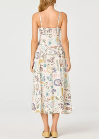 Ansley Dress - Off-White Picnic