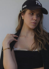 Gemma Statement Earrings - Gold Plate