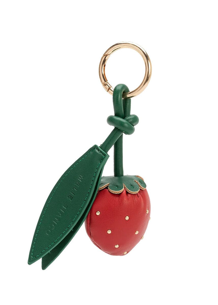 Strawberry Bag Charm - Red