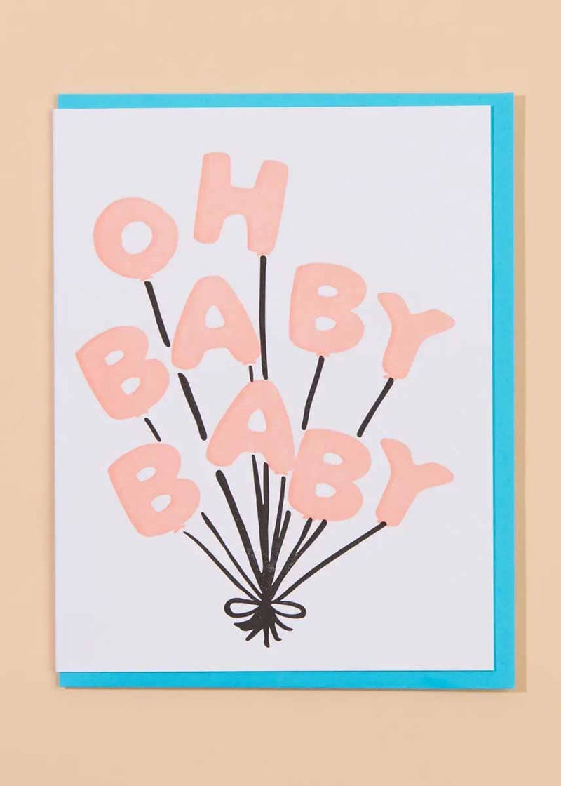 Baby Balloons Card