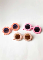 Kids 2-Tone Flower Sunglasses