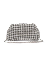 Delfina Evening Bag - Silver
