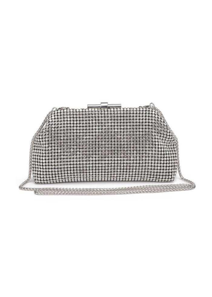 Delfina Evening Bag - Silver
