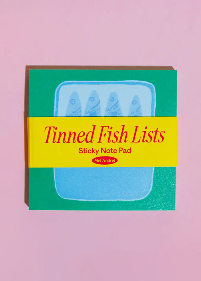 Tinned Fish Sticky Notes
