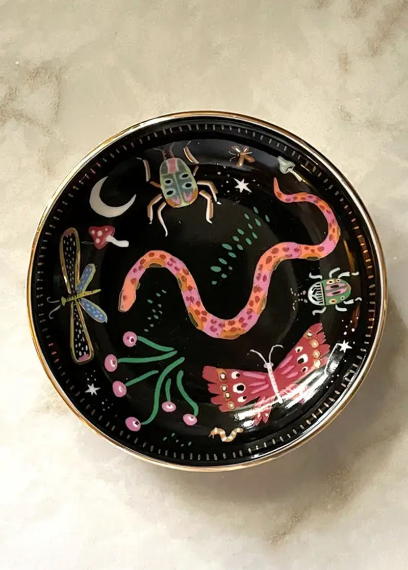 Midnight Garden Trinket Dish