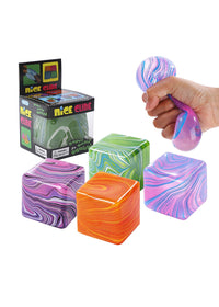 Swirly Cube Squishy Toy