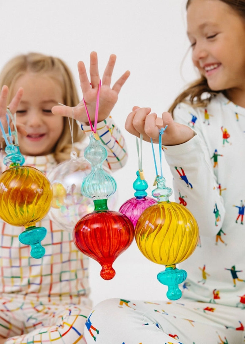 Ice Skaters Pajama Set