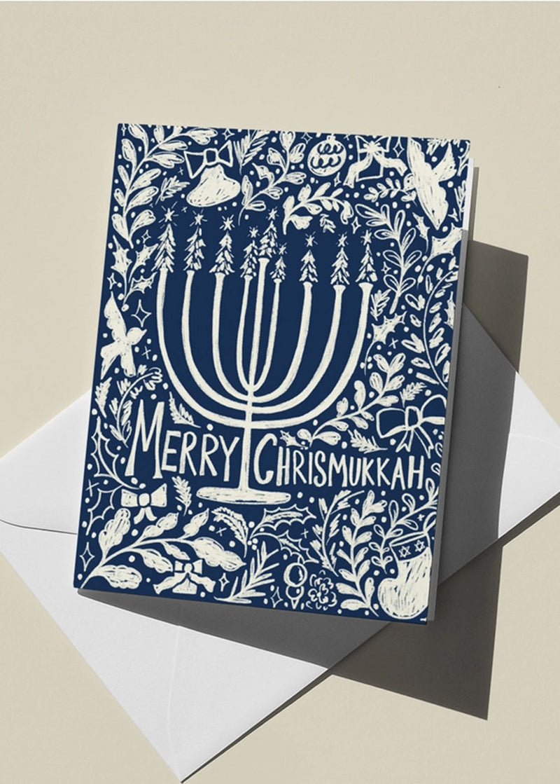 Merry Chrismukkah Holiday Card
