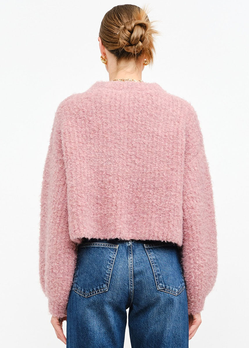Rachel Oversized Cardigan - Blush