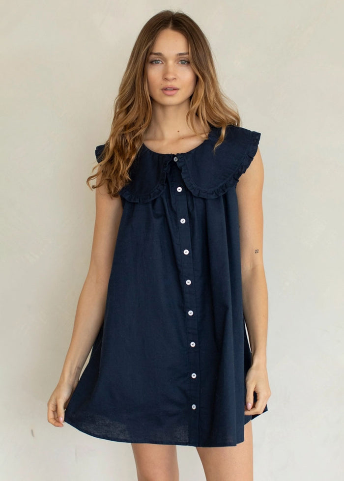 Brenna Mini Dress - Midnight