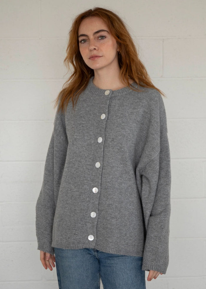 Juniper Cardigan - Heather Grey
